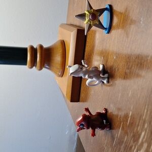 Pokemon Mini Figure Set , Mewtwo, Staryu And Charmander(by Sasco)